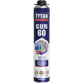 TYTAN PU pěna pistolová nízkoexpanzní GUN 60 750 ml