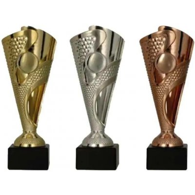 Sada pohárů zlato/stříbro/bronz 1010193 – Hledejceny.cz