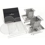 Firebox Outdoors Set titanový DŘÍVKÁČ 2ks + příslušenství – Hledejceny.cz