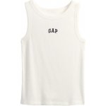 GAP dětské žebrované tílko s logem bílá – Zbozi.Blesk.cz