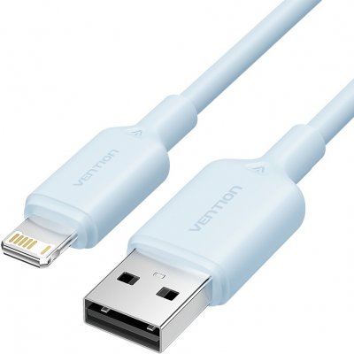 Vention LAMSF USB 2.0 Type-A Male to Lightning Male 2.4A, 1m, modrý – Zboží Živě