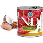 N&D Quinoa Dog Adult Skin & Coat Quail & Coconut 285 g – Hledejceny.cz