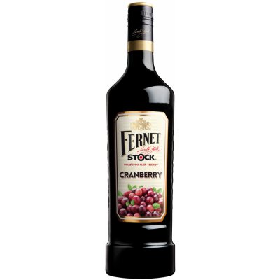 Fernet Stock Cranberry 27% 1 l (holá láhev) – Zbozi.Blesk.cz