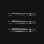 Winmau Carbon 35 mm krátké černé – Zboží Dáma