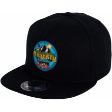 Meatfly Alfy Snapback Adventure Black Černá