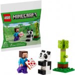 LEGO® Minecraft 30672 Steve s mládětem pandy – Zboží Dáma
