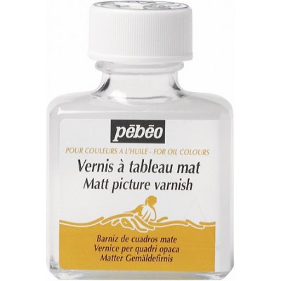 Matný malířský lak pro olejové barvy 75 ml – Zboží Dáma
