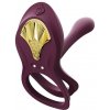 Zalo Bayek Cockring Vibrator with Remote Control Purple