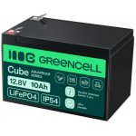 Green Cell baterie CUBE LiFePO4 10Ah 12.8V 128Wh LFPGC12V10AH – Hledejceny.cz