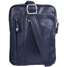 LederArt kožená pánská taška přes rameno LA-110 černá