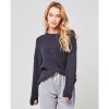 Dámský svetr a pulovr Rip Curl LANCIANO CREW SWEATER Black Marled