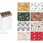 Balící papír 2822 100 x 70 cm - 2 archy - Vánoční – Zboží Mobilmania
