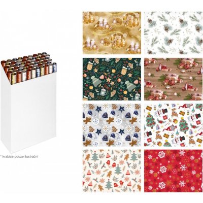 Balící papír 2822 100 x 70 cm - 2 archy - Vánoční – Zboží Mobilmania