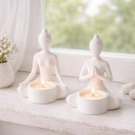 BOLTZE Svícen Yoga 2 varianty Barva: Vlevo – Zboží Mobilmania