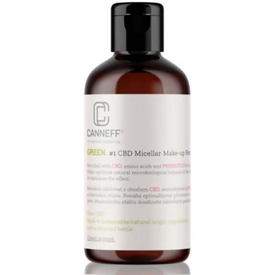 Canneef Green.1 CBD Micellar Make-up Remover 200 ml – Hledejceny.cz