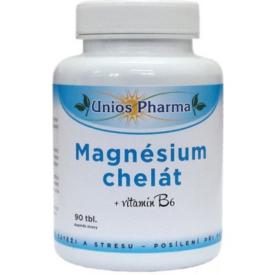 Uniospharma Magnésium chelát+vit.B6 90 tablet – Hledejceny.cz