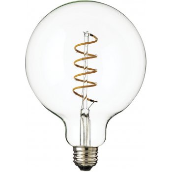 Hudson Valley HVLG BLB-6W-G40-SPIRAL-CE-4-PACK LED žárovka G125 6W E27 230V čirá stmívatelná SPIRAL FILAMENT stmívatelná 4ks