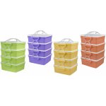 DK-PLAST jídlonosič 4x1,2l hranatý 17x15x25cm PH mix barev MAT311685 – Sleviste.cz