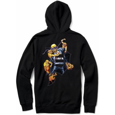 PRIMITIVE MEGADETH DIRTY P CHAINS PO HOODIE Black – Zboží Dáma