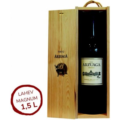 Arzuaga Crianza Magnum suché červené 2022 14,5% 1,5 l (dřevěná kazeta) – Hledejceny.cz