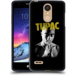HEAD CASE plastový obal na mobil LG K9 / K8 2018 Zpěvák rapper Tupac Shakur 2Pac zlatý nadpis (Pouzdro plastové HEAD CASE na mobil LG K9 / K8 2018 Zpěvák Tupac, 2Pac, Pac, Makaveli zlatý popisek) – Zboží Živě