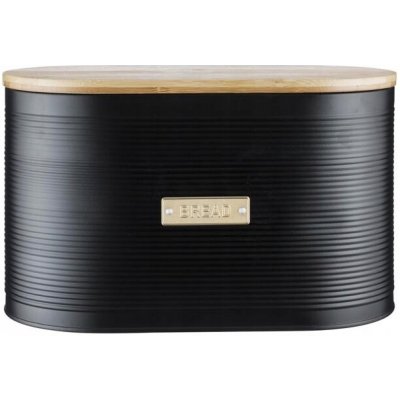 Chlebník s prkénkem Typhoon černý, ocel – Zboží Mobilmania