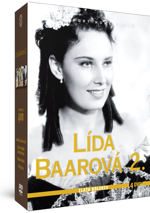 BAAROVÁ LÍDA 2 - ZLATÁ KOLEKCE - 4 DVD