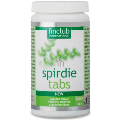 fin Spirdietabs NEW spirulina zelená mikrořasa 180 tablet – Hledejceny.cz