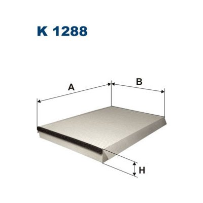K1288 FILTRON Filtr, vzduch v interiéru – Hledejceny.cz