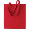 Nákupní taška a košík Kimood Bavlněná taška SHOPPER brusinková červená