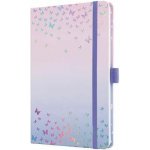 Sigel 7J347 Jolie A5 týdenní 2027 Butterfly Confetti Sky – Zboží Dáma