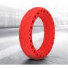 YZS HOneycomb 8,5x2 červená Bezdušová plná pneumatika