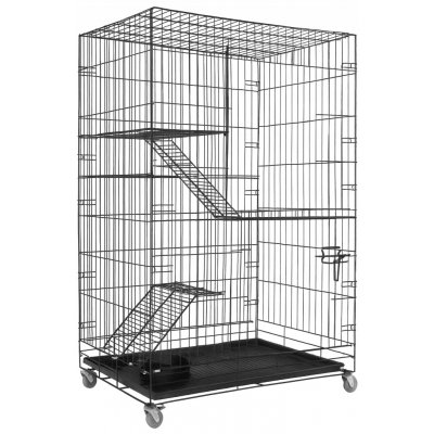 Perfectlife Klec černá pro hlodavce 60 x 40 cm – Sleviste.cz
