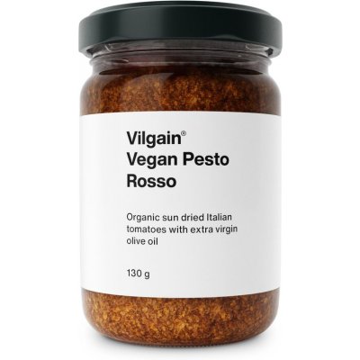 Vilgain Vegan Pesto BIO rosso 130 g – Zbozi.Blesk.cz