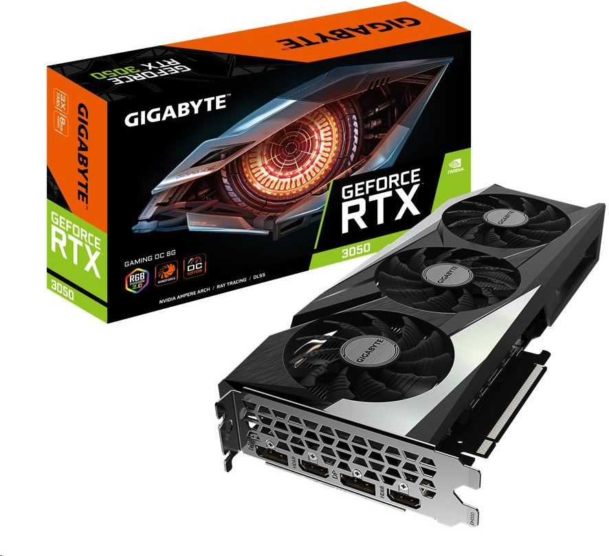 Gigabyte GV-N3050GAMING OC-8GD