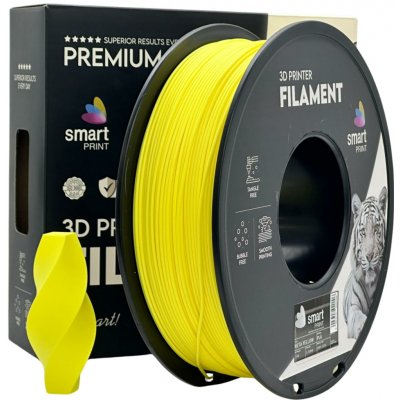 Smart Print PLA 1 kg 1,75 mm Metalicky žlutá (Meta yellow) – Zboží Živě