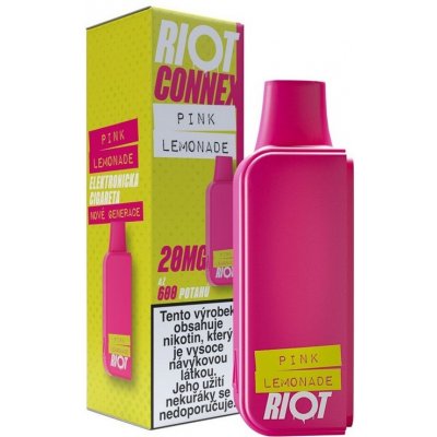 RIOT Connex kapsle Pink Lemonade 20 mg 1 ks – Zbozi.Blesk.cz