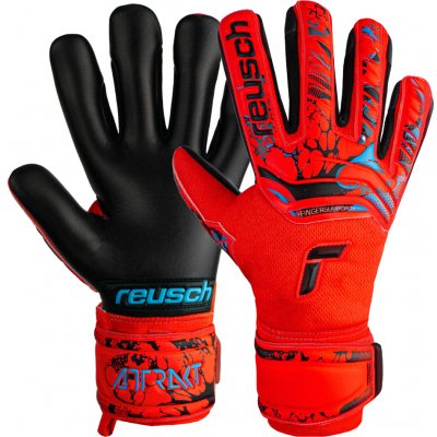 Reusch Attrakt Grip Evolution červená/černá/modrá – Zbozi.Blesk.cz