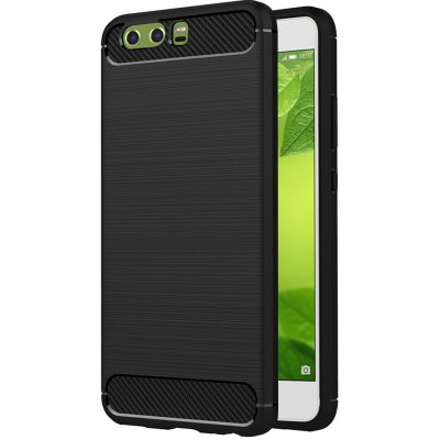 Techsuit - Karbonový silikon - Huawei P10 - černý – Zboží Živě