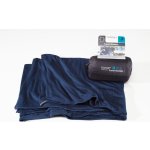 Cocoon fleeceová deka Fleece Blanket deep blue Modrá – Zboží Mobilmania