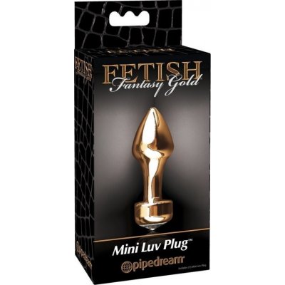 Fetish Fantasy Gold Gold Mini Luv Plug Gold