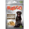 Pamlsek pro psa Rasco kosti obalené kuřecím masem 80 g