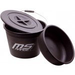 MS Range kyblík na krmení s miskou a víkem 25 l – Zboží Dáma