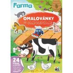 Omalovánky A4 se samolepkami Farma – Sleviste.cz