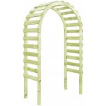 Dřevěná pergola VidaXL oblouk 230 cm – Hledejceny.cz