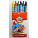 Koh-i-noor Voskové pastely 6 barev – Zboží Mobilmania