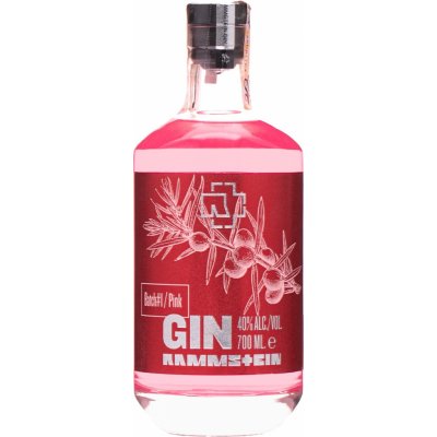 Rammstein Pink GIN 40% 0,7 l (holá láhev)