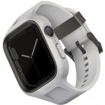 UNIQ Monos 2v1 řemínek a ochranné pouzdro pro Apple Watch 44/45mm šedý UNIQ-45MM-MONOSGRY