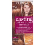 L’Oréal Casting Crème Gloss barva na vlasy 734 zlatá medová – Sleviste.cz