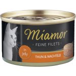 Finnern Miamor Cat filety tuňák & křepelčí vejce 100 g – Hledejceny.cz